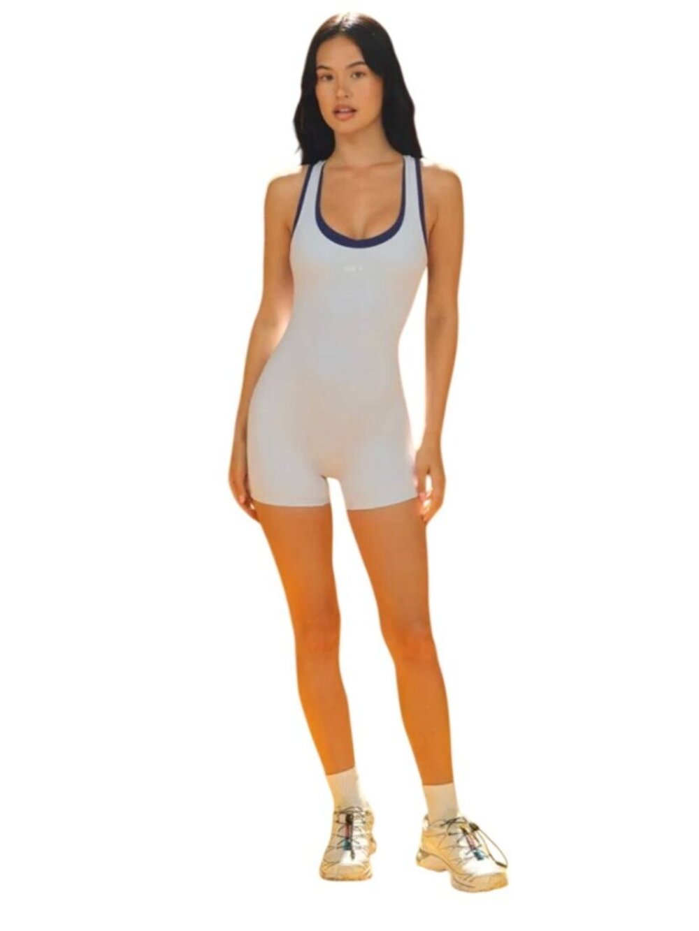 SET Boardwalk Women's Sporty Gym Shortysuit- SMALL